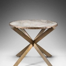 BÀN INOX MẠ VÀNG TINH TẾ