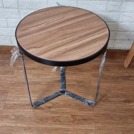 GIA CÔNG BÀN INOX MẶT GỖ