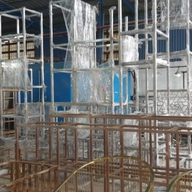 GIA CÔNG KHUNG KỆ KIM LOẠI 02